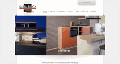 Desktop Screenshot of kuechen-rendsburg.de